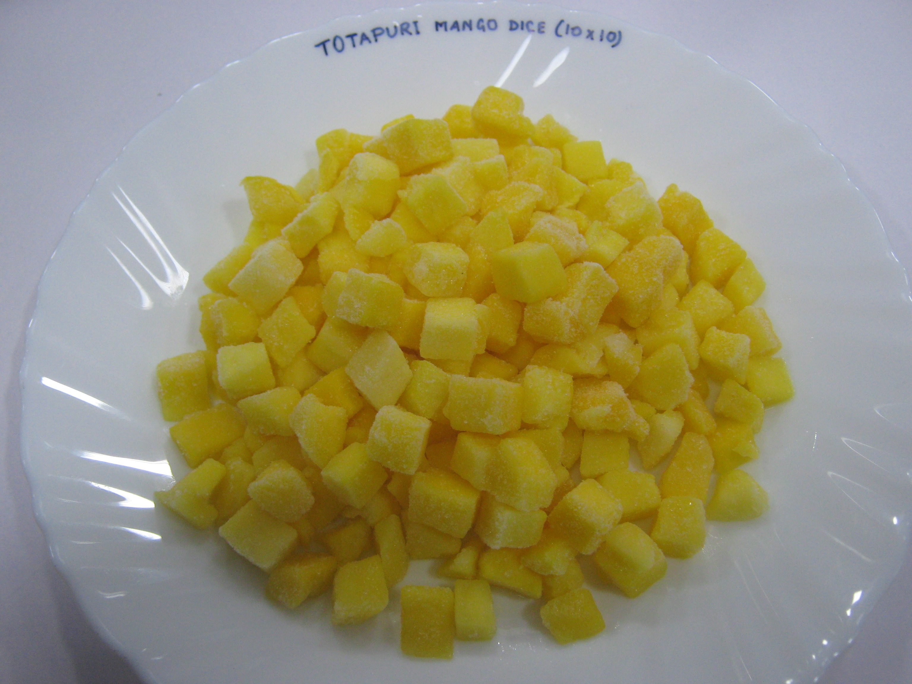 IQF Totapuri Mango Dices ( 10x10 mm)